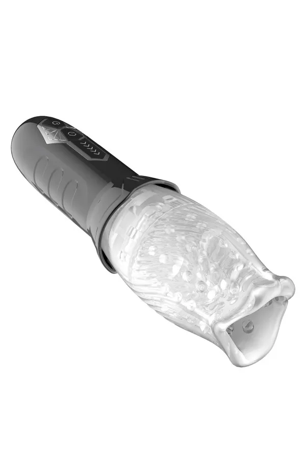 Masturbateur automatique vibrant et rotatif de Blue Junker