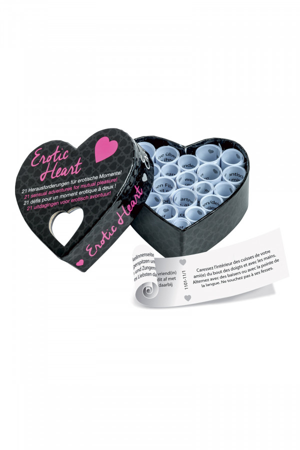 Jeu Coquin pour Couple - Erotic Heart | Concorde Love