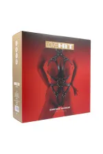 Harnais de corps pour femme Lovehit en cuir vegan