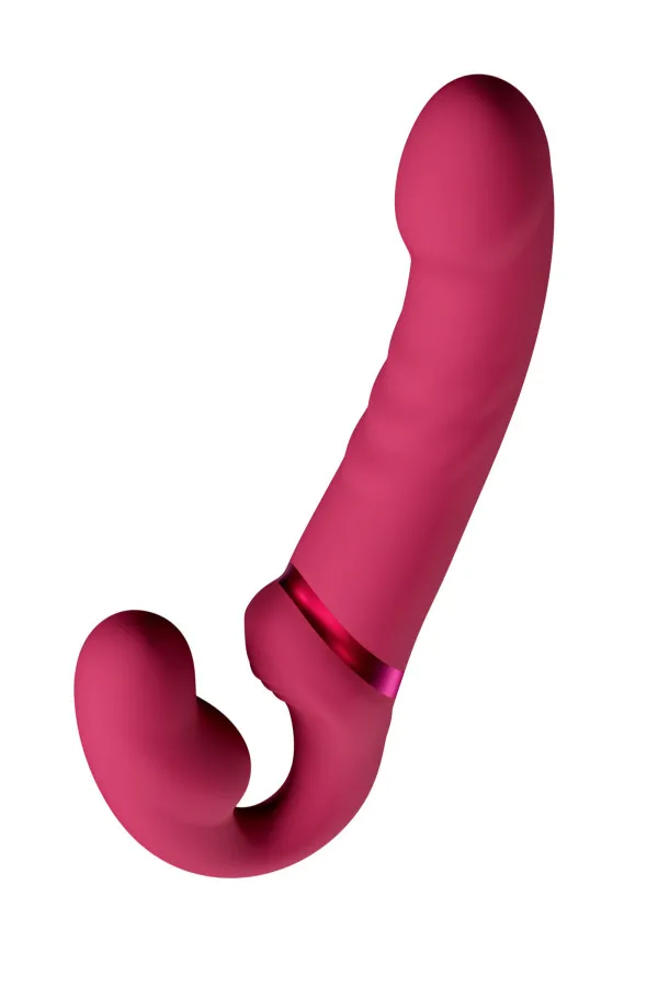 Gode-ceinture vibrant et connecté sans harnais Lapis de Lovense