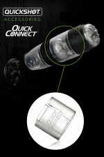 Connecteur pour masturbateur Quickshot Fleshlight Quick Connect