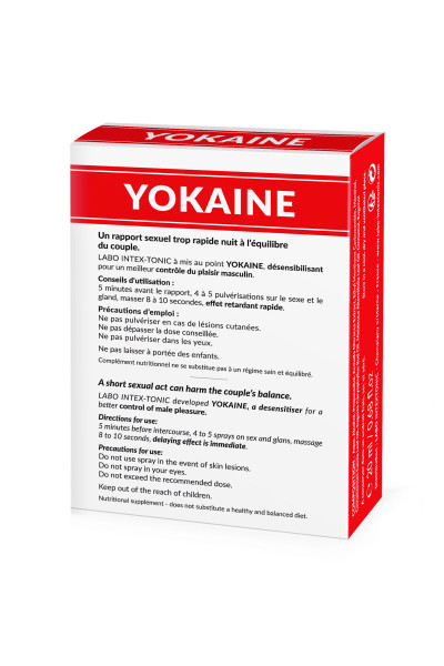 Spray retardant l'éjaculation Yokaine 20ml