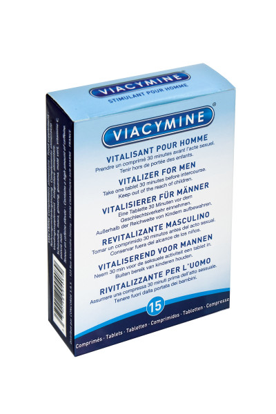 Stimulant homme Viacymine 15 comprimés