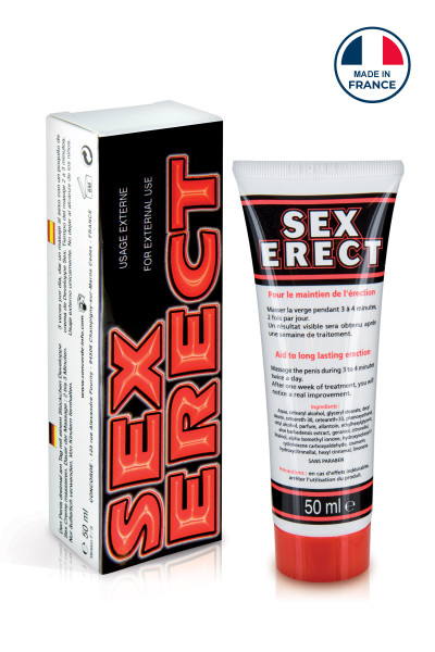 Crème stimulante homme Sex Erect 50ml