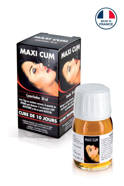 Favorise la quantité de sperme Maxi Cum 30ml