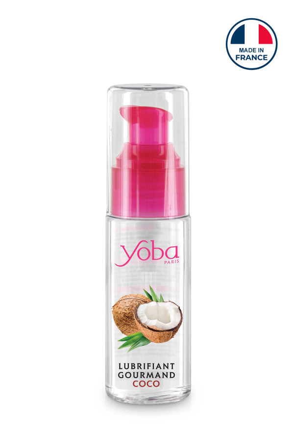 Lubrifiant à base d'eau et gourmand parfum coco Yoba 50ml