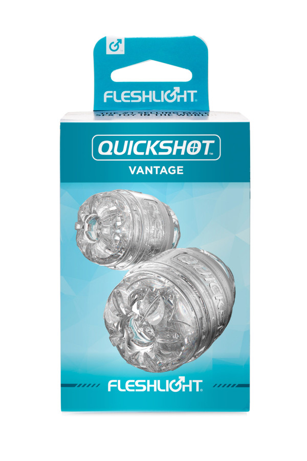 Fleshlight Quickshot Vantage, masturbateur avec deux orifices