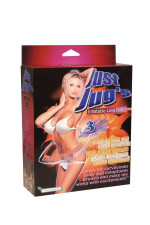 Just Jug's, poupée gonflable à forte poitrine et avec 3 orifices