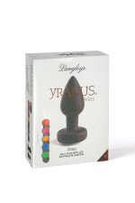 Plug anal vibrant lumineux Yranus Séries Zeus