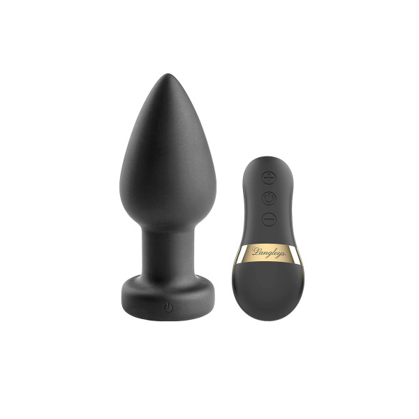 Plug anal vibrant lumineux avec télécommande