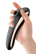 Satisfyer Dual Kiss, stimulateur de clitoris air pulsé et point G