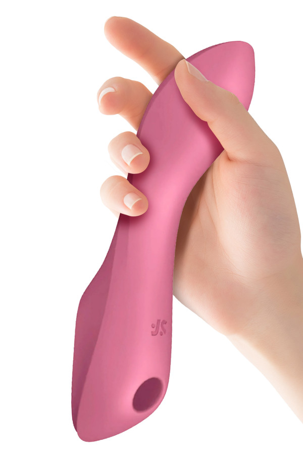 Satisfyer Curvy Trinity 3, vibromasseur air pulsé et point G