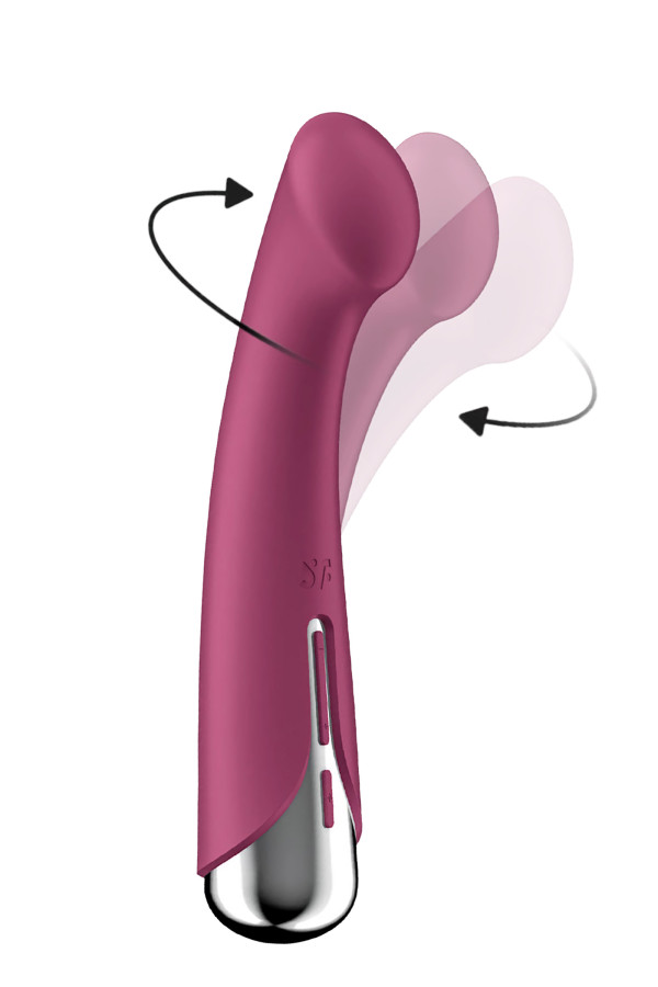 Satisfyer Vibromasseur POint G Spinning G-Spot 1 rotatif