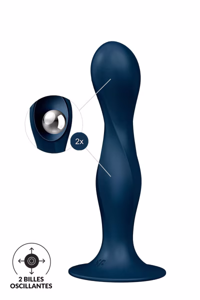 Gode Anal et Vaginal Double Ball R de Satisfyer