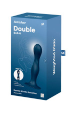 Satisfyer Double Ball R, gode ventouse anal et vaginal