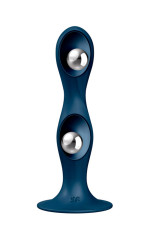 Satisfyer Double Ball R, gode ventouse anal et vaginal