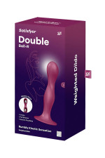 Satisfyer Double Ball R, gode ventouse anal et vaginal