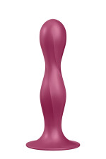 Satisfyer Double Ball R, gode ventouse anal et vaginal