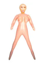 Just Jug's, poupée gonflable à forte poitrine et avec 3 orifices