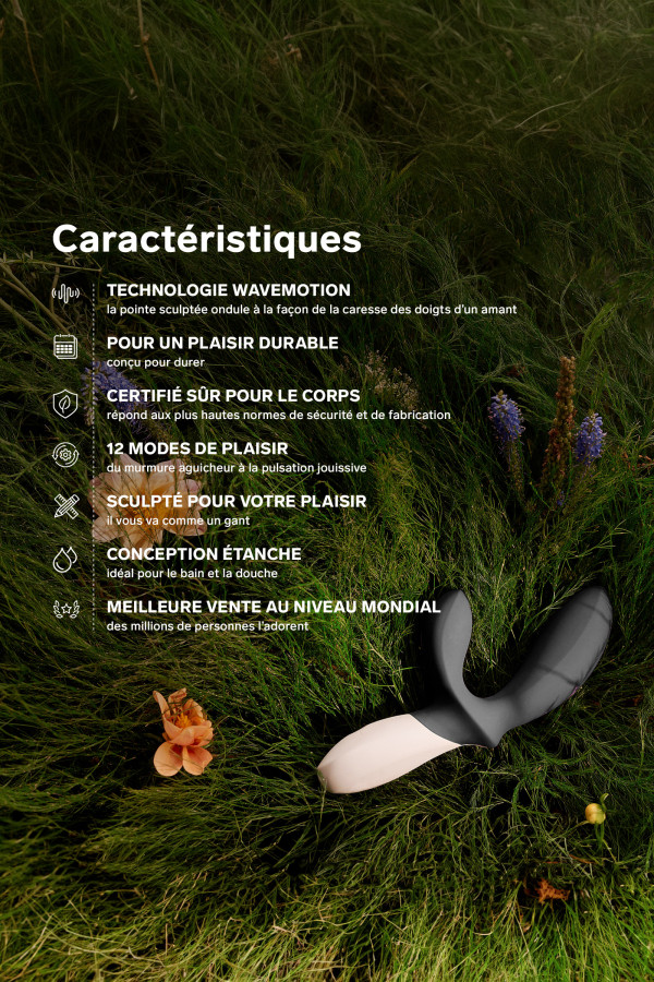 Lelo Loki Wave 2, stimulateur de prostate avec technologie Wave Motion™