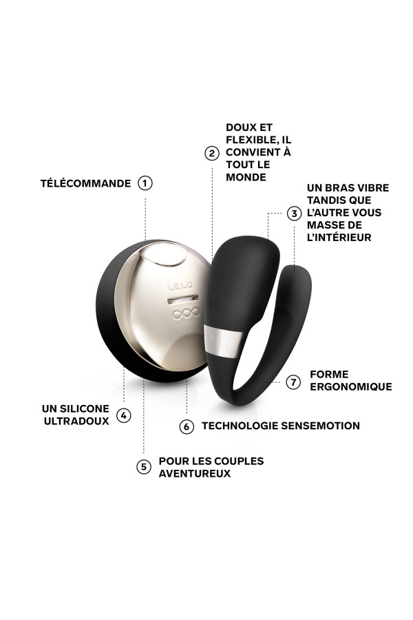 Stimulateur pour couple Tiani 3 Noir de LELO