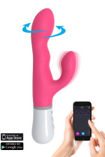 Lovense Nora, vibromasseur rabbit connecté avec tête rotative