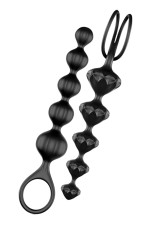Satisfyer Love Beads, 2 chapelets anal en silicone