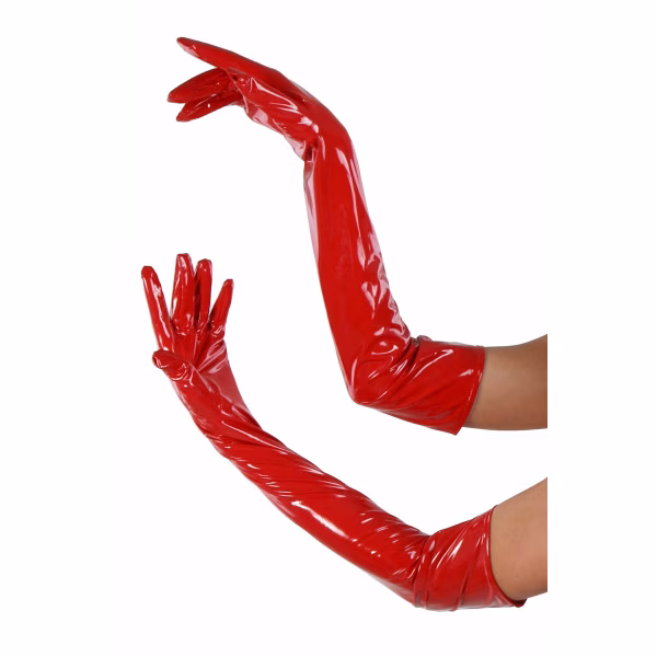 Gants longs en vinyle de Soisbelle
