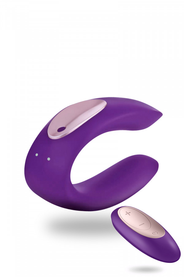 Satisfyer Double Plus Remote, vibromasseur pour couple