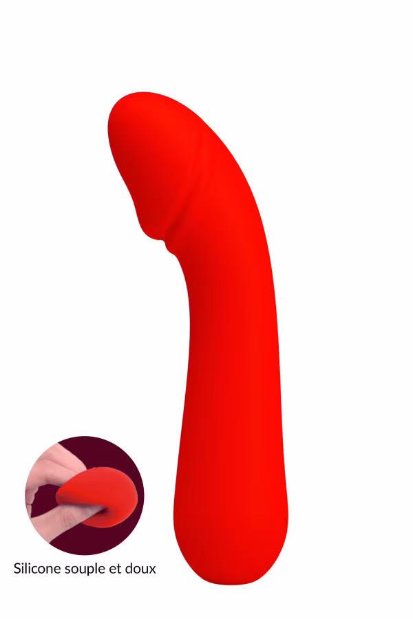 Vibromasseur spécial point G Cetus de Pretty Love bleu