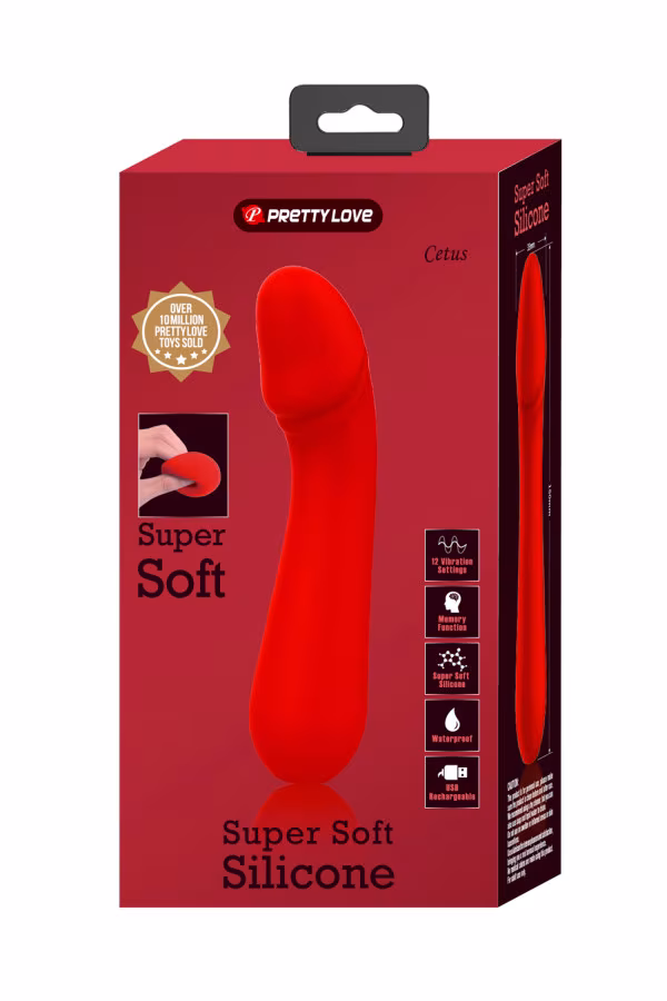 Vibromasseur spécial point G Cetus de Pretty Love bleu