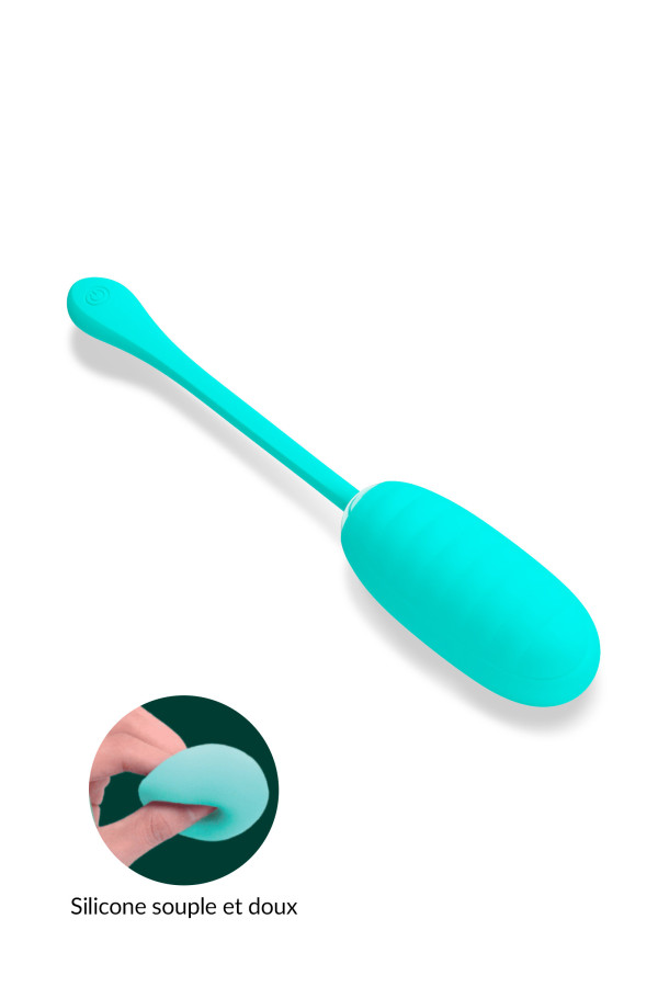 Kirk, œuf vibrant en silicone super soft