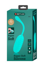 Kirk, œuf vibrant en silicone super soft