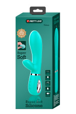 Thomas, vibromasseur rabbit point-G en silicone super soft