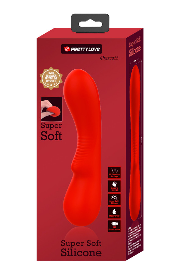 Matt, vibromasseur point G en silicone super soft