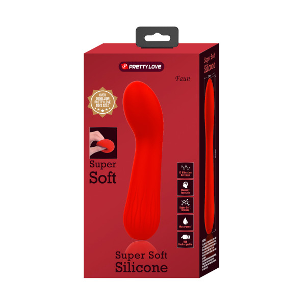 Pretty Love Vibromasseur point G Faun - Rouge