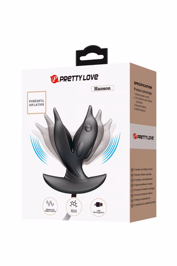Pretty Love Plug anal gonflable Hanson