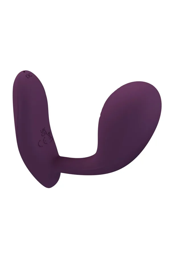 Culotte vibrante Point G Connectée Baird par Pretty Love - Rose