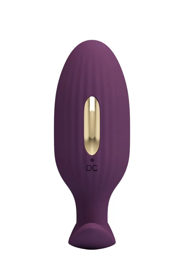 Plug anal vibrant Jefferson à électro-stimulation de Pretty Love