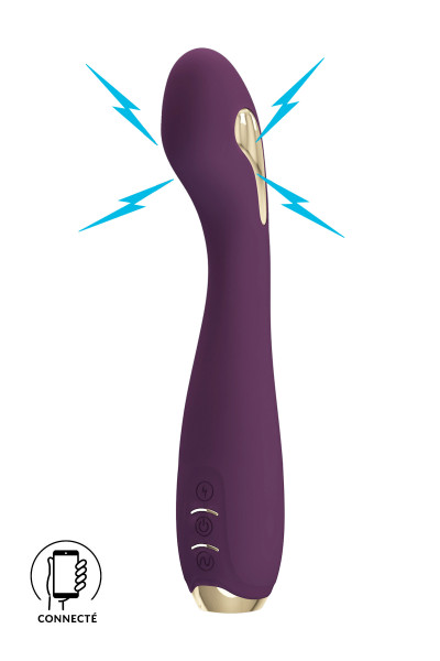 Hector, vibromasseur connecté à électro-stimulation