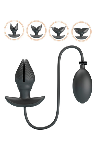 Manson, plug anal gonflable et vibrant