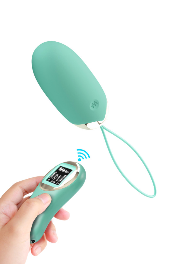Œuf vibrant Mina avec télécommande sans fil