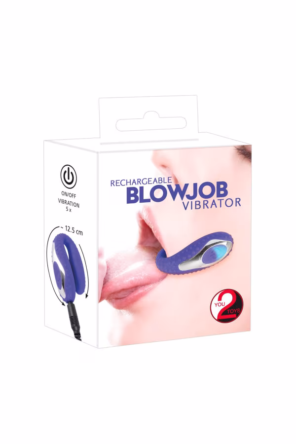 Stimulateur vibrant pour fellation