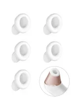 Satisfyer Number 2, set de 6 embouts silicone