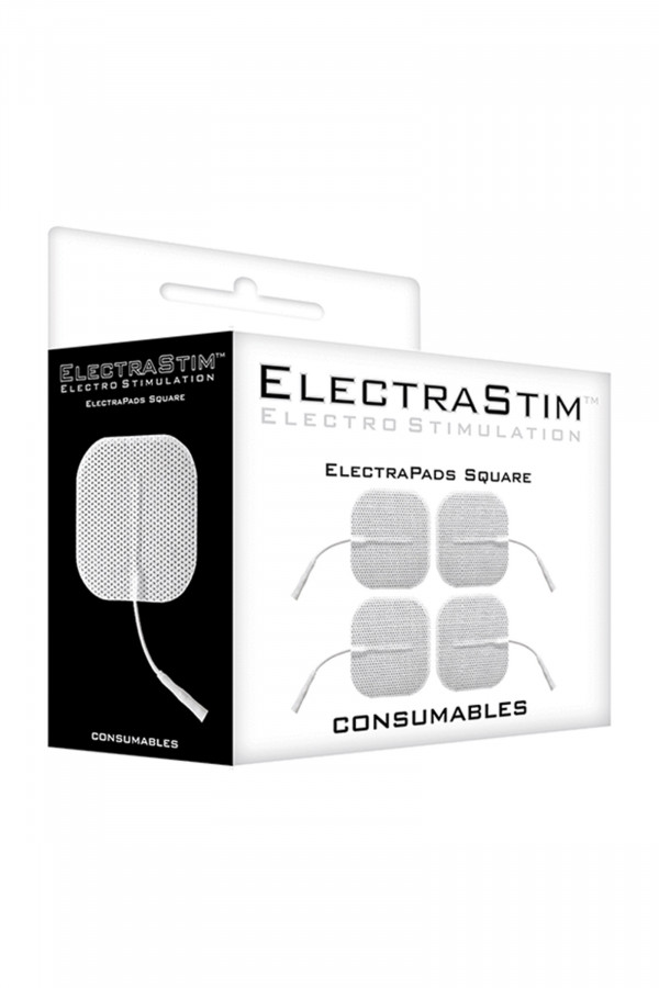 4 électrodes pour électro-stimulation