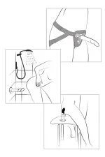 Romp Piccolo Kit Pegging, gode ceinture pour femme