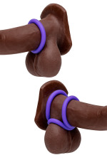 Romp Remix Trio, anneaux péniens en silicone