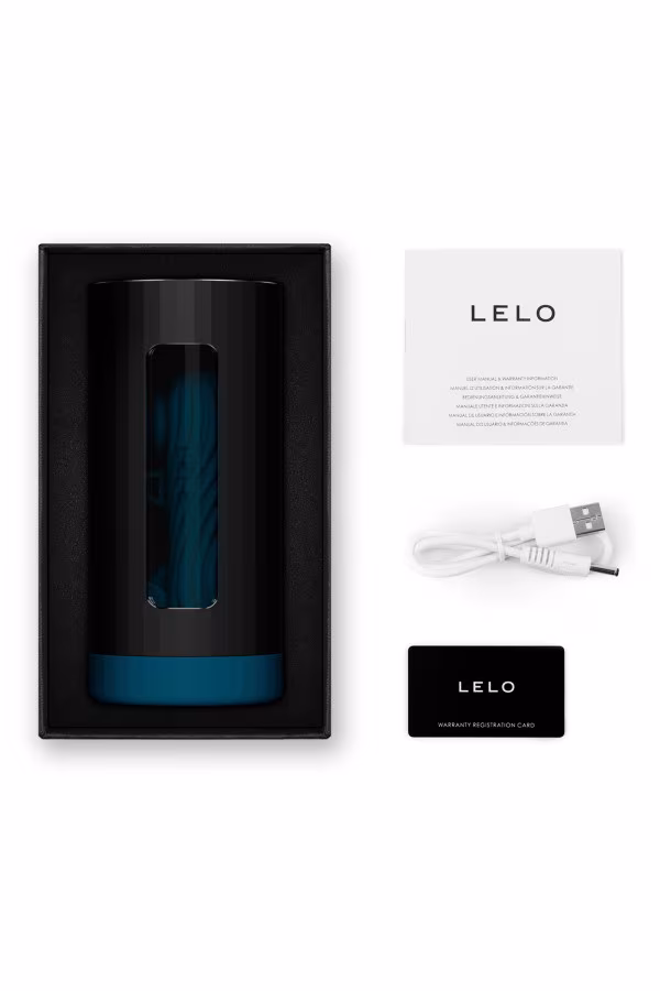 Masturbateur connecté Lelo F1S V3 XL Teal avec IA
