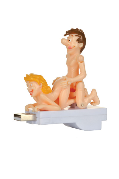 Humping Lover, clé USB avec couple animé en position de la levrette