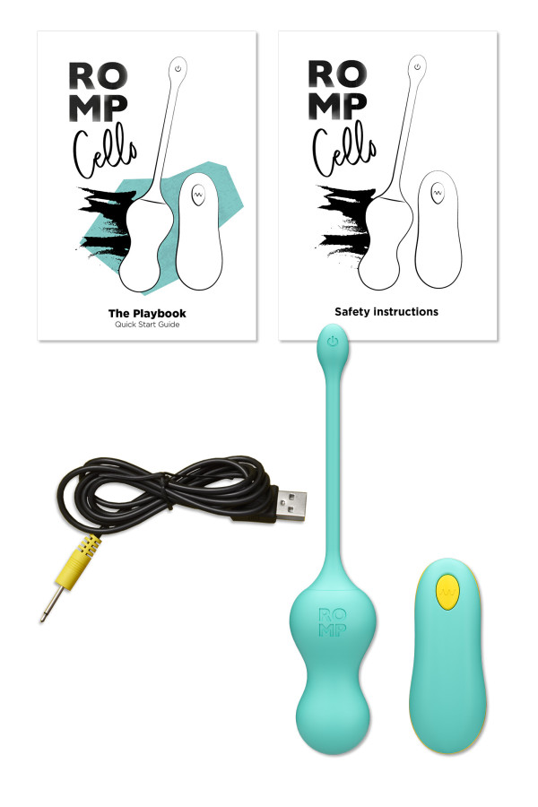 Romp Cello, œuf vibrant avec télécommande